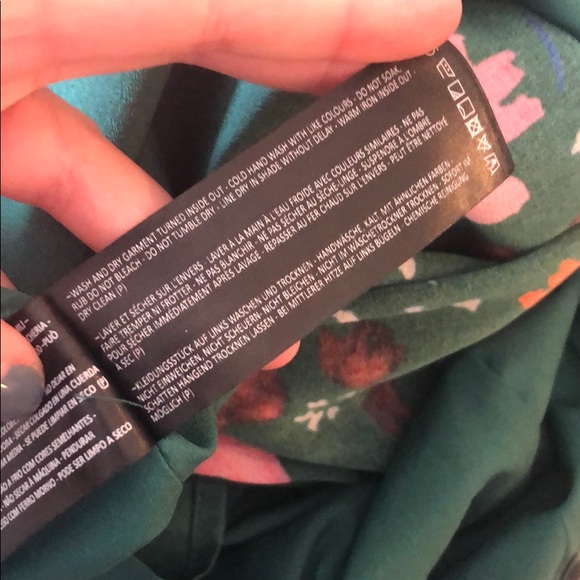 Green Floral Dress - Picture 11 of 11